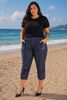 Immagine di CURVY GIRL HIGHLY STRETCH ELASTICATED THREE QUARTER